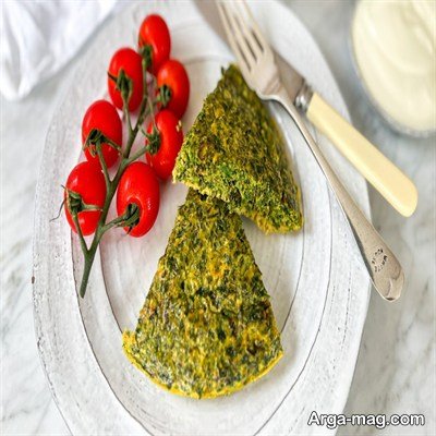 معرفی مراحل ساده طرز تهیه کوکوی سه رنگ