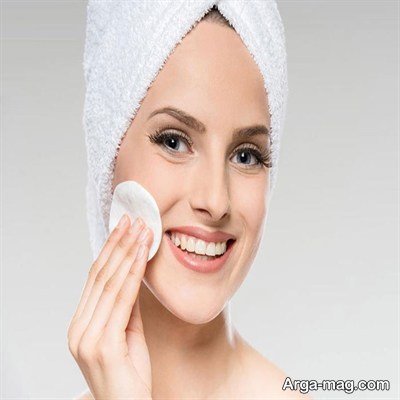 روش استفاده از شیر پاک کن صورت