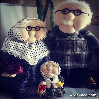 آشنایی با مراحل ساخت عروسک مادر بزرگ