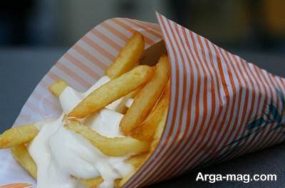 نحوه تهیه سیب زمینی بلژیکی