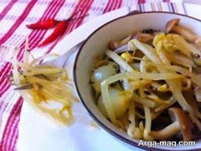 نحوه تهیه ترشی جوانه ماش