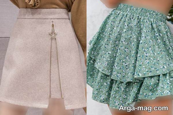 45 مدل دامن 2026 در انواع استایل های مجلسی، اسپرت و راحت