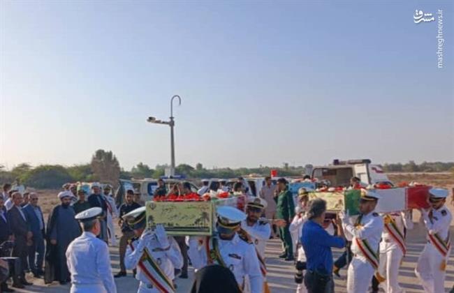 در سایه‌سار عشق فاطمی؛ پیکر شهدای گمنام در ایران تشییع شدند +عکس و فیلم