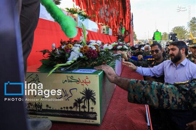 در سایه‌سار عشق فاطمی؛ پیکر شهدای گمنام در ایران تشییع شدند +عکس و فیلم