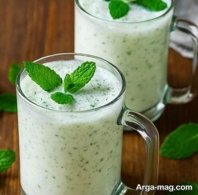 نحوه تهیه دوغ نعنایی