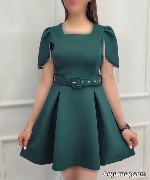 مدل پیراهن دخترانه 2026 در رنگ زیبا