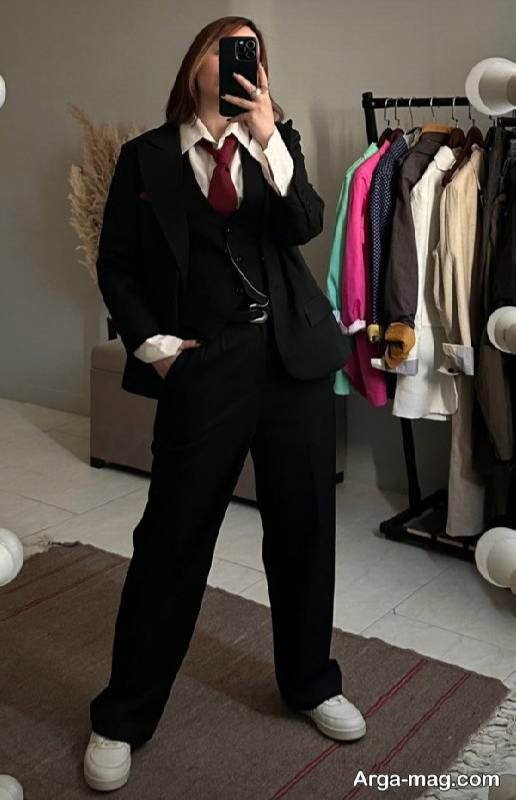 خاص ترین استایل دخترانه با کراوات