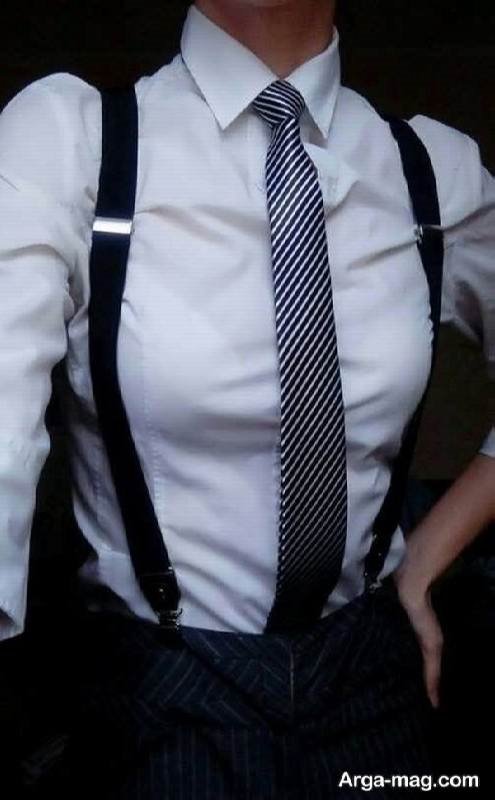 ایده خاص تیپ با کراوات