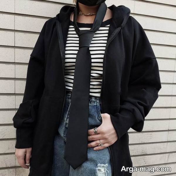 ایده لاکچری تیپ با کراوات