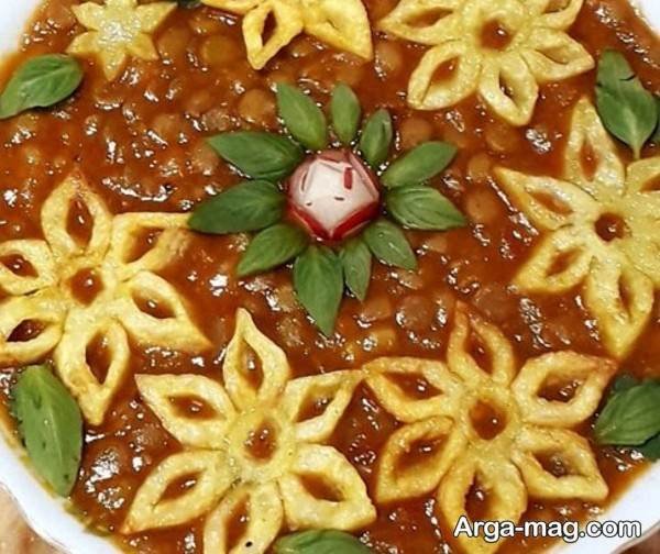 ایده تزیین زیبا عدسی 