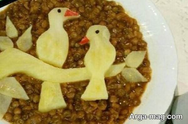 ایده لاکچری تزیینات عدسی 