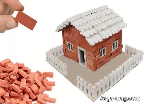 درست کردن آجر مینیاتوری