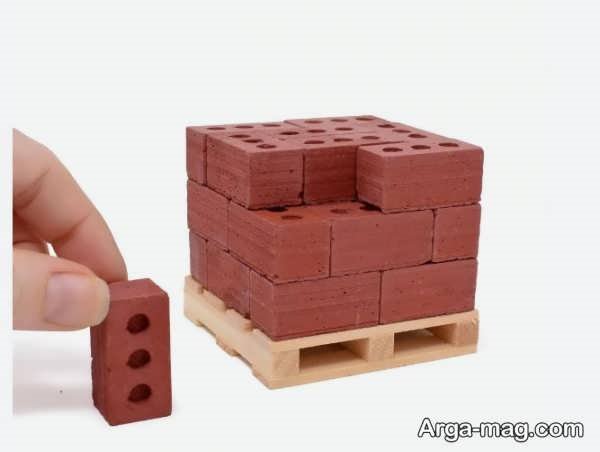 درست کردن آجر مینیاتوری