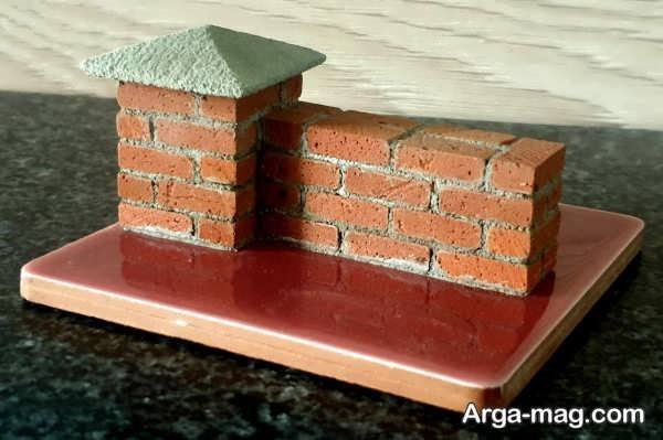 درست کردن آجر مینیاتوری