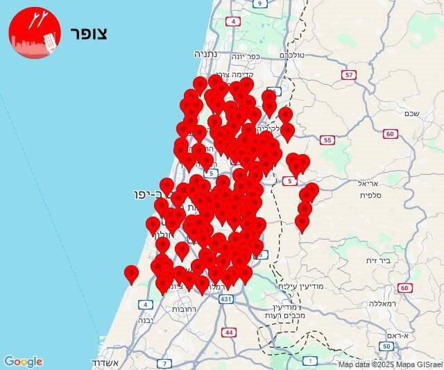 آغاز موج 21 حمله موشکی ایران/ هشدار در سرزمین‌های اشغالی به صدا درامد