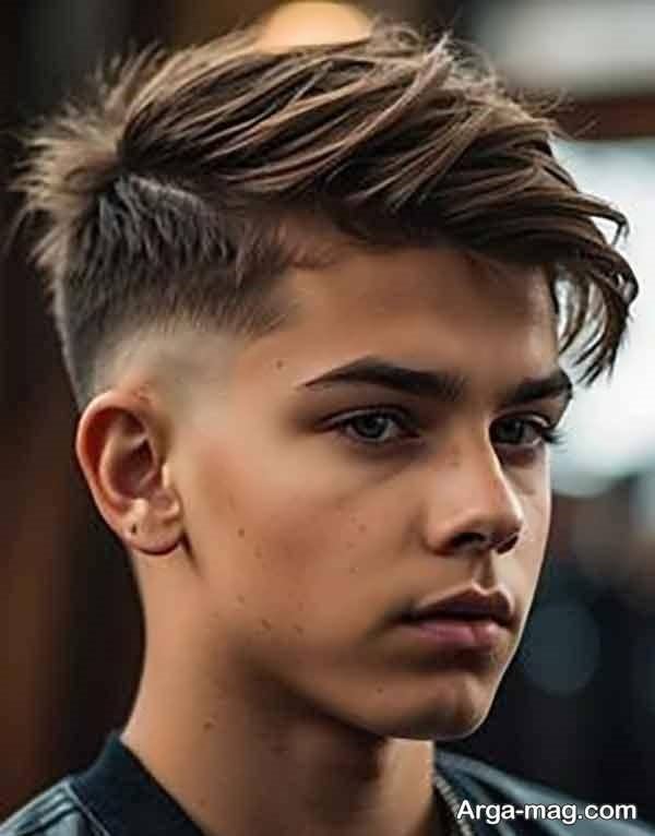 نمونه هایی زیبا از مدل موی پسرانه جدید