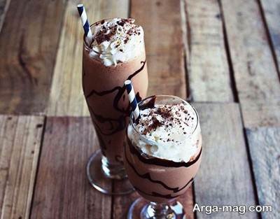آموزش تهیه آیس چاکلت