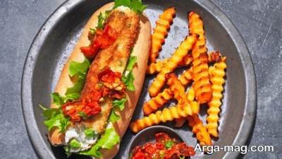 اموزش تهیه سوسیس ماهی