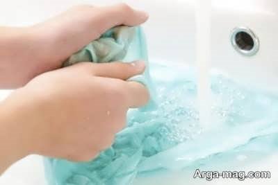 اتو کشیدن پارچه حریر 