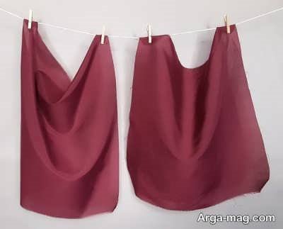 تمیز کردن پارچه حریر 