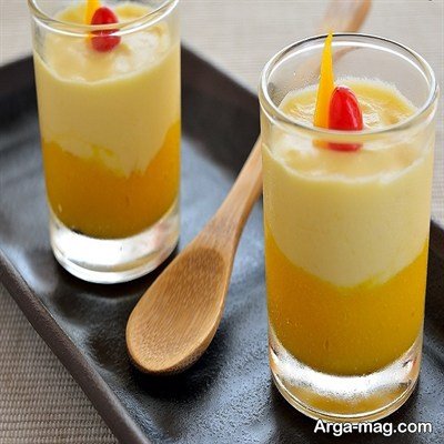تهیه کرم مانگو یوگورت به چه شکل است؟