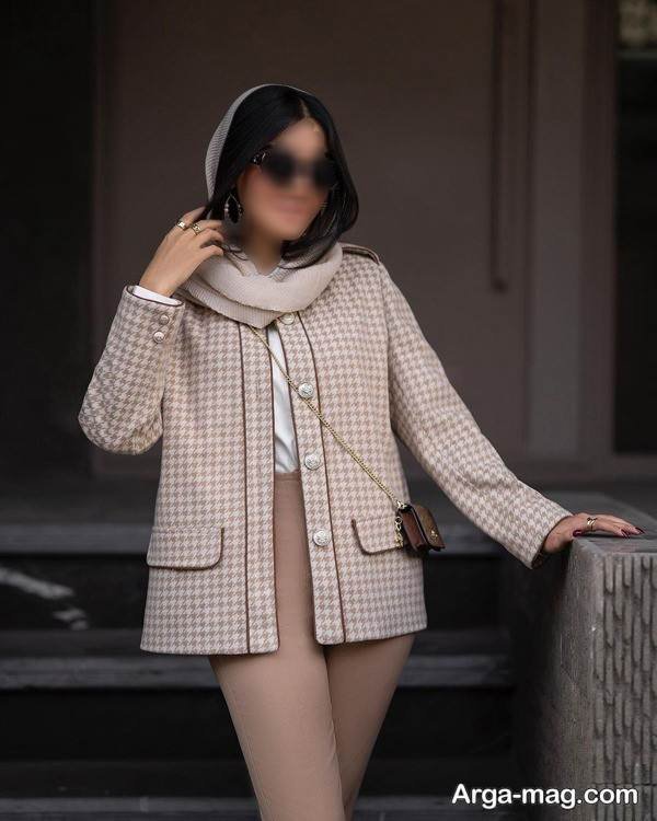 استایل با پالتو کوتاه با ایده های ترند و جذاب سال