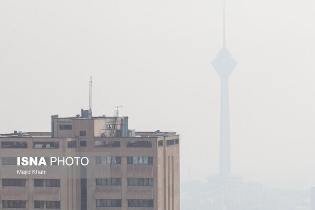 جولان آلایندهها در هوای تهران