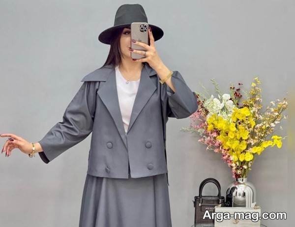 مدل خاص پالتو و دامن