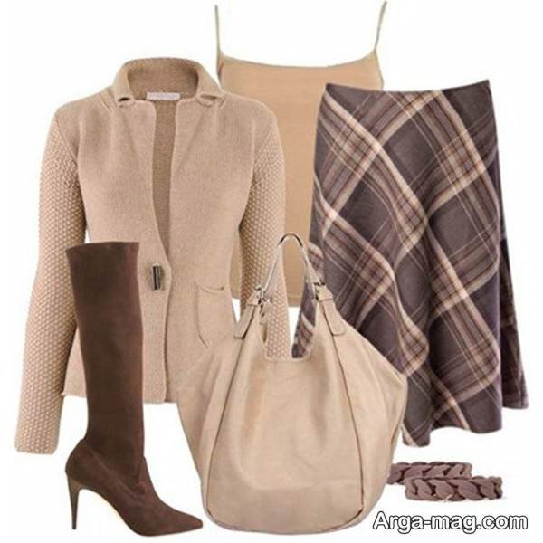 ست پالتو و دامن خاص