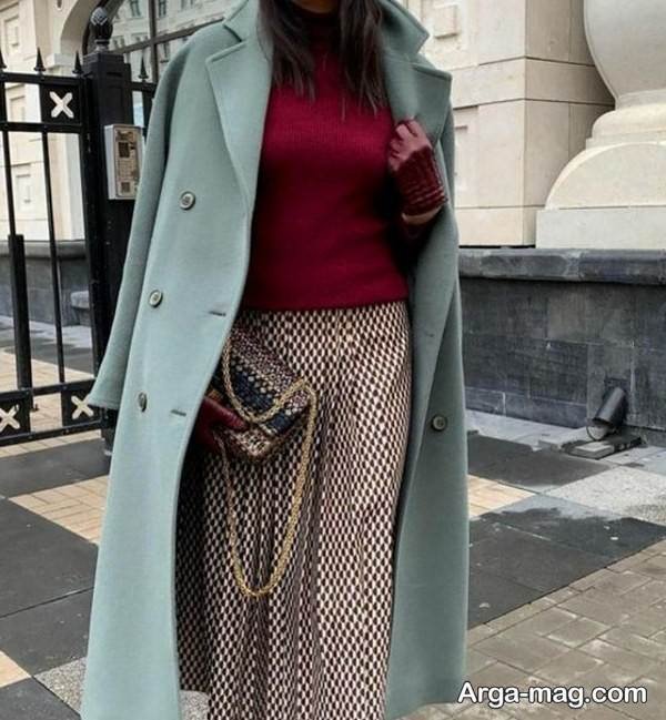 ست پالتو و دامن شیک