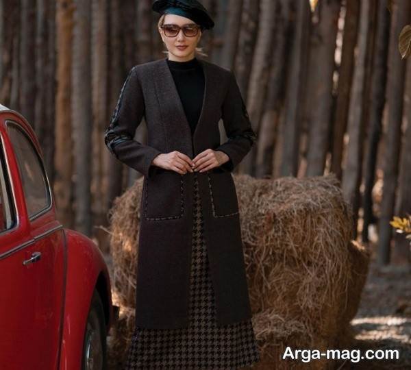 انواع ست پالتو و دامن