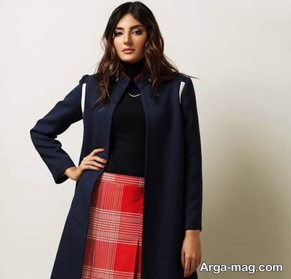 تصاویر ست پالتو و دامن