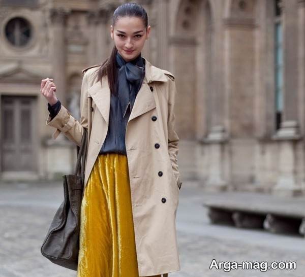 جذاب ترین ست پالتو و دامن