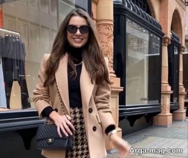 خاص ترین ست پالتو و دامن