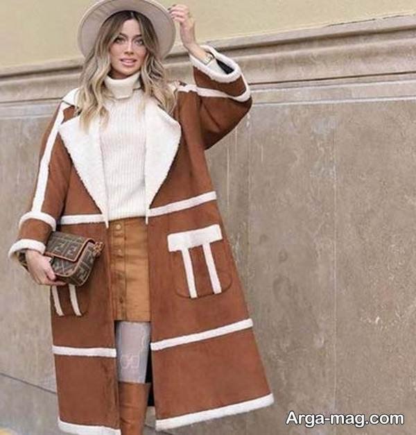 جدیدترین ست پالتو و دامن