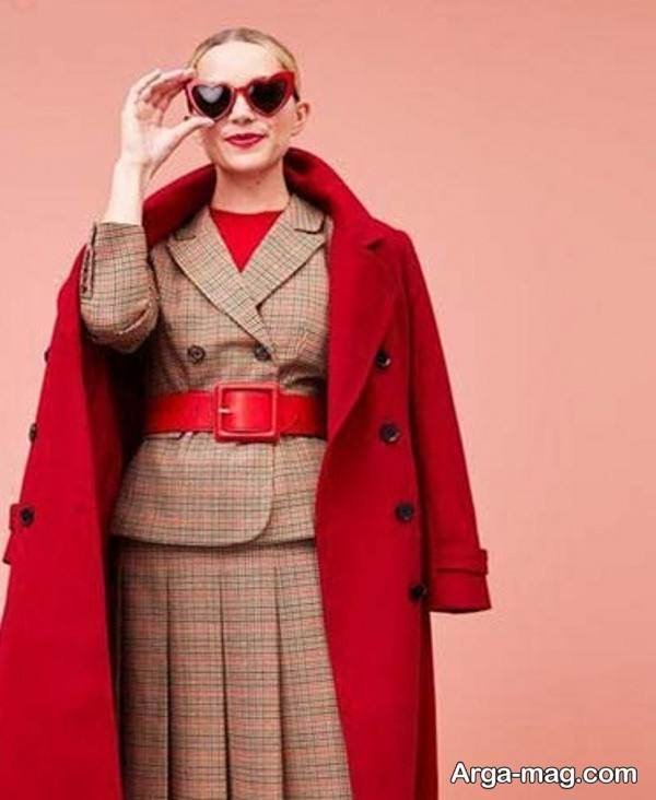 مدل پالتو و دامن زیبا