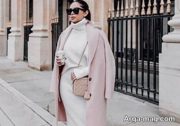 مدل منحصر به فرد پالتو و دامن