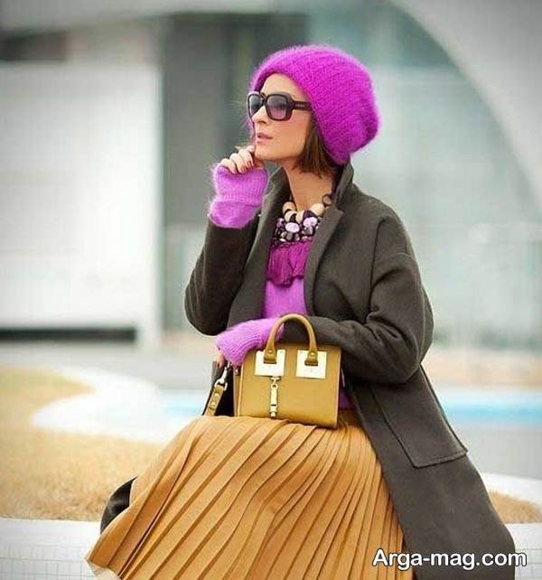 ست پالتو با دامن مجلسی