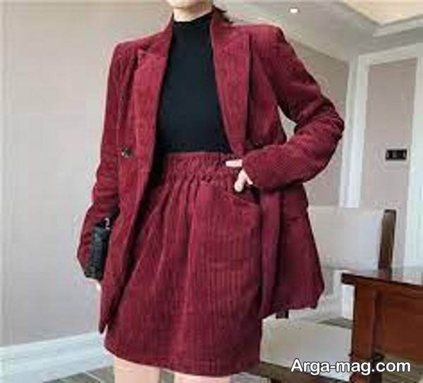 تصاویر پالتو و دامن