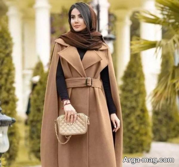 پالتو و دامن متفاوت