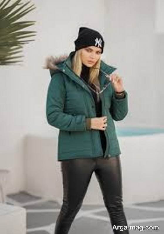 ایده تیپ متفاوت با کاپشن کوتاه