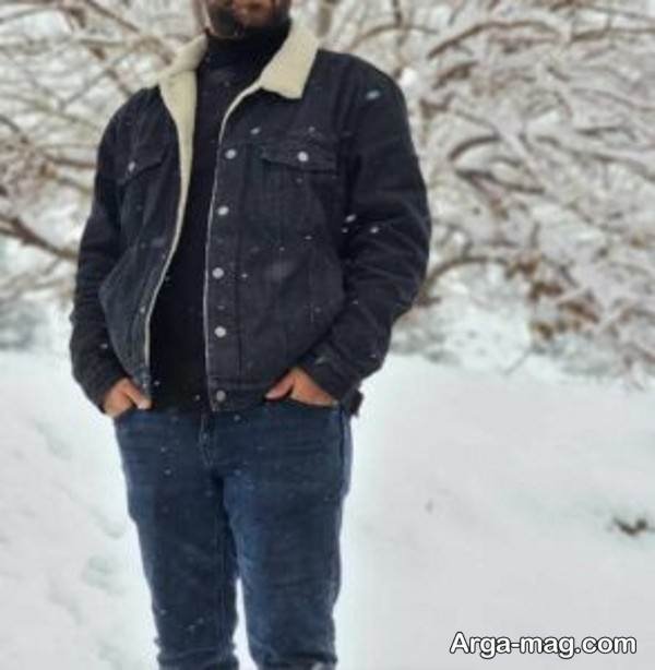 تیپ متفاوت با کاپشن 