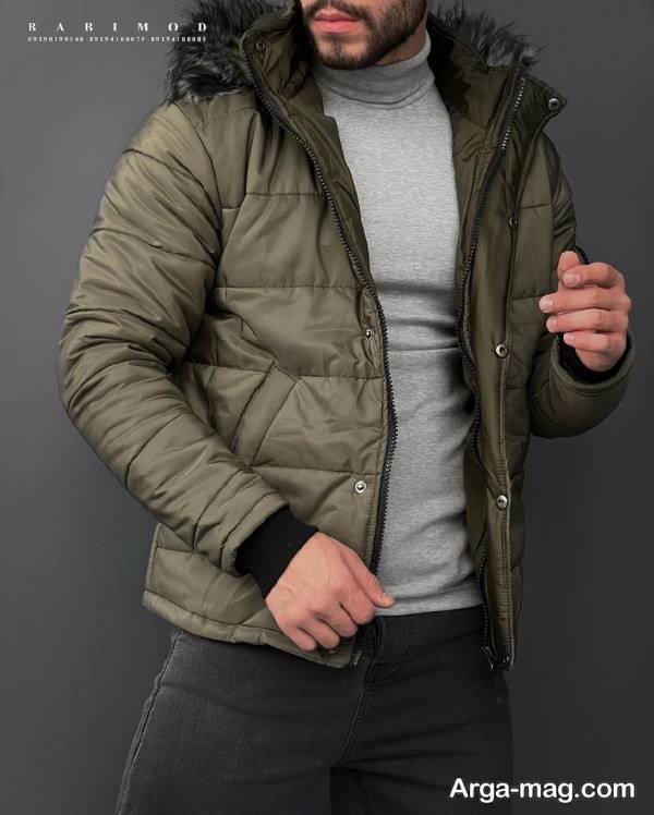 تیپ زیبا با کاپشن 