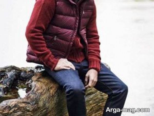 تیپ با کاپشن کوتاه زیبا