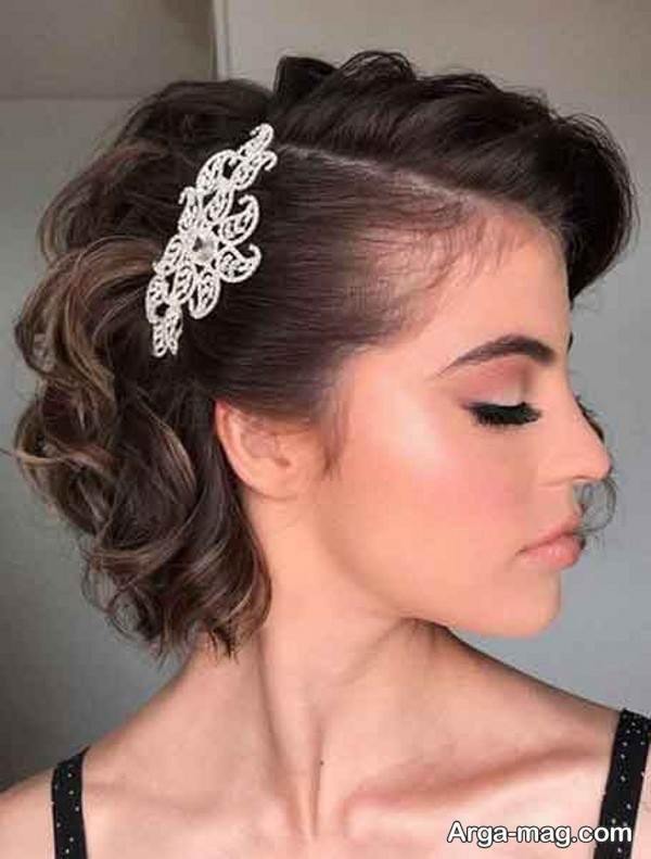 متفاوت ترین شینیون موی کوتاه 2026