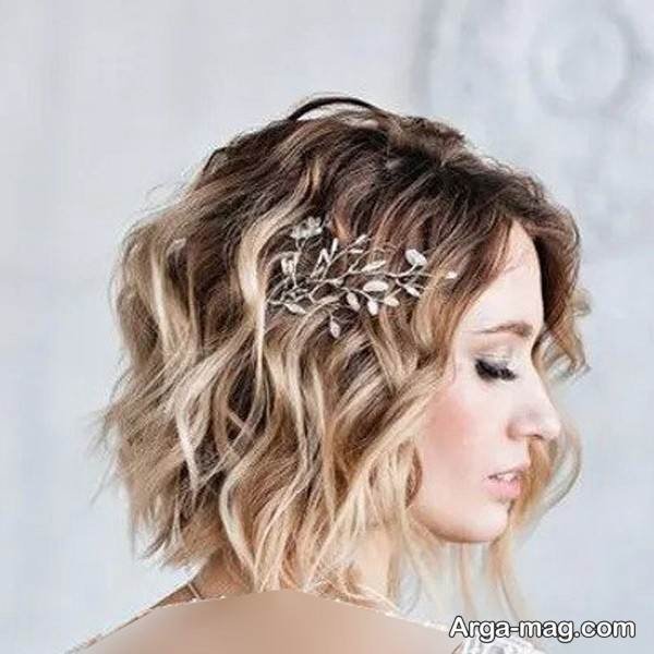 شینیون خاص موی کوتاه