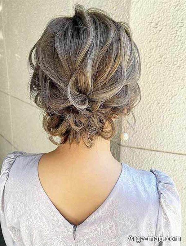 شینیون موی کوتاه 2026 زیبا