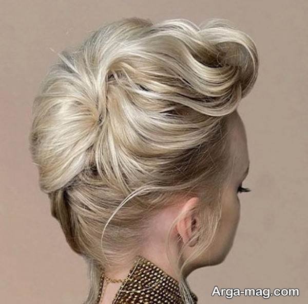 زیباترین شینیون موی کوتاه 2026