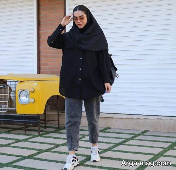 انواع استایل با مقنعه