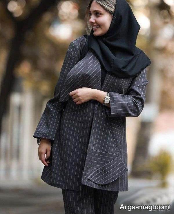 ایده لاکچری تیپ با مقنعه